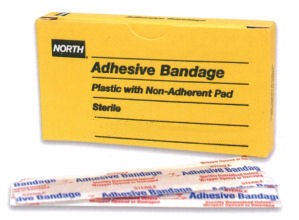 714-020795 1 X 3 In. Plastic Bandages 16s - Beige, 16 Per Box
