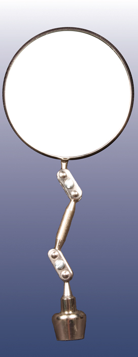 758-s-2x Magnetic Base Inspection Mirror
