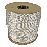 811-710160-00250-0 250 Ft. X 0.5 In. Solid Braid Rope - Nylon, White
