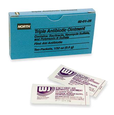 714-020125 1.0 Gr Fl Triple Antibiotic Ointment - 10 Packs Per Box