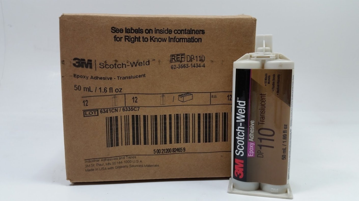 Abrasive 405-021200-82465 1.7 Fl Oz Scotch Weld Epoxy Adhesive Dp110 Translucent