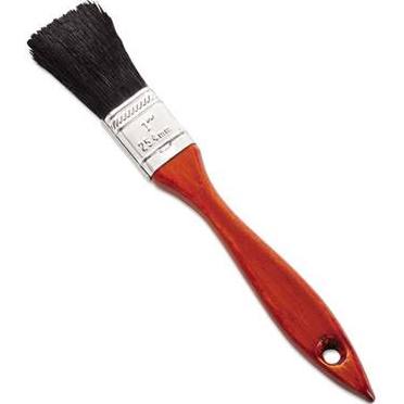 Magnolia Brush 455-241 1 In. Paint Brush With Sanded Handle - Pack Of 12