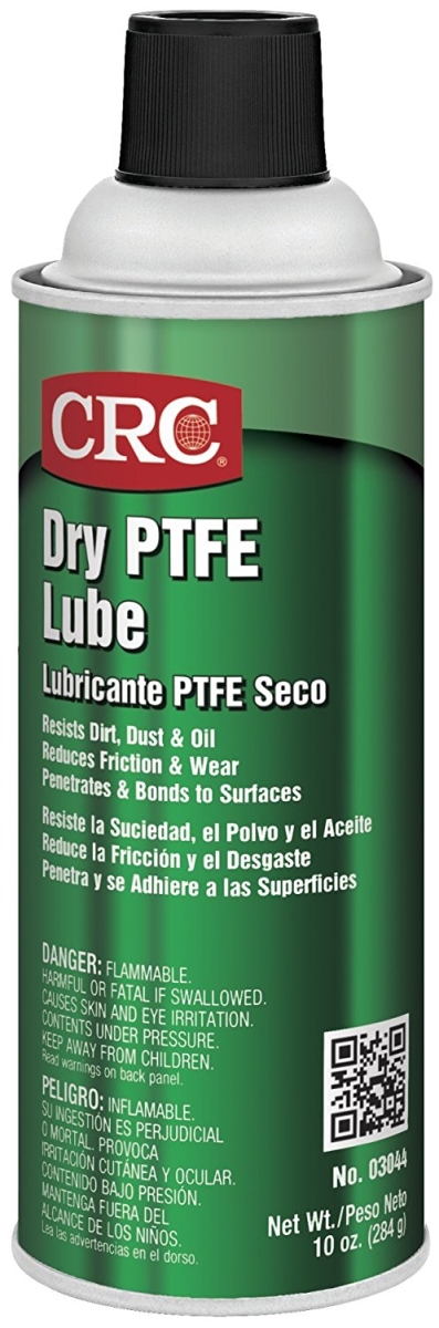 125-03044 16 Oz Dry Film Ptfe Lubricant Spray - Pack Of 12