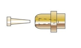 312-s-3 Regulator Inlet Nipple Filters, Bronze