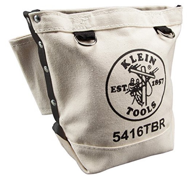 409-5416tbr Canvas Bolt Retention Pouch, 5 In.