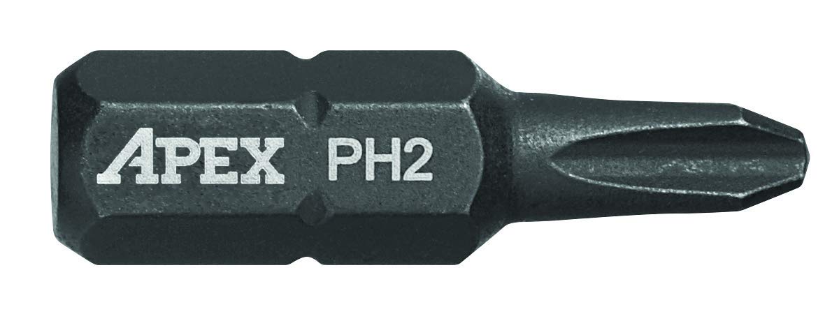 071-amb1pt2-2 1 In. Ph2 Phillips Recessed Power Drive Bit