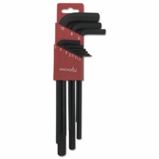 103-50-022 22 Piece Metric & Sae Hex Key Sets With Holders - Black Oxide
