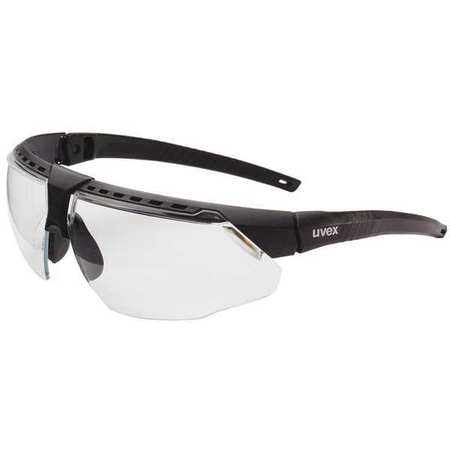 763-s2850hs Avatar Safety Glasses Hydroshiled Anti-fog Clear Lens, Black Frame - Pack Of 10