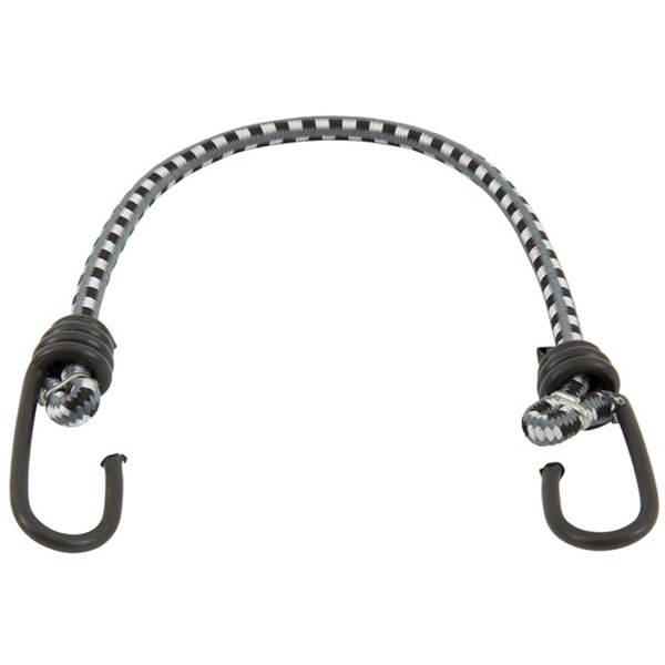 18 In. Bungee Cord With Coatedhooks - Pack Of 10