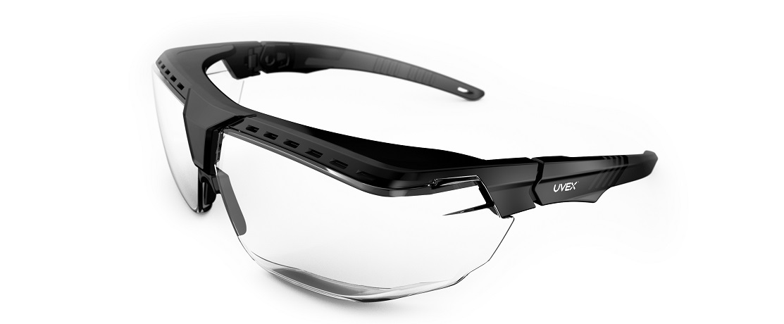 763-s3850 Uvex Avatar Otg Safety Glasses, Clear Anti-scratch Lens
