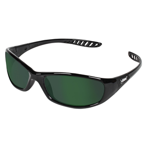 412-20544 Hellraiser Black Safety Glasses With Iruv Shade 3 Hard Coat Lens