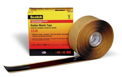500-096566 2 In. X 10 Ft. Rubber Mastic Tape 2228