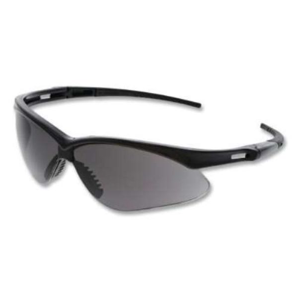 135-MP112 Memphis MP1 Safety Glasses Black Frame, Gray - Pack of 12