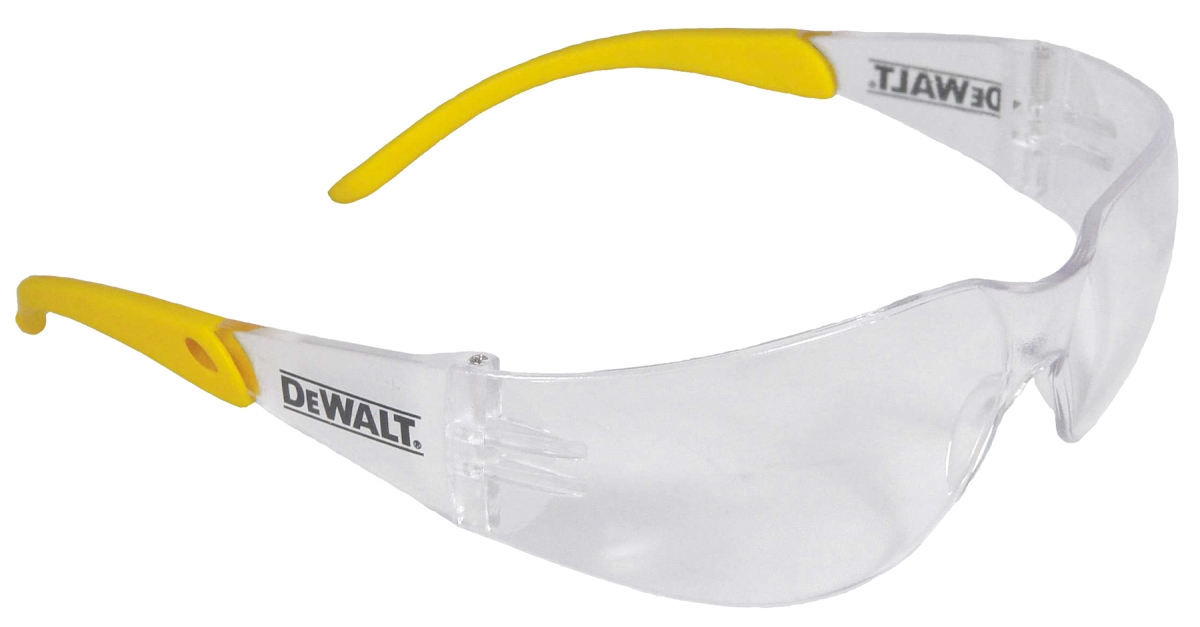 292-DPG54-11D Anti-Fog Protector Safety Glasses, Clear & Yellow