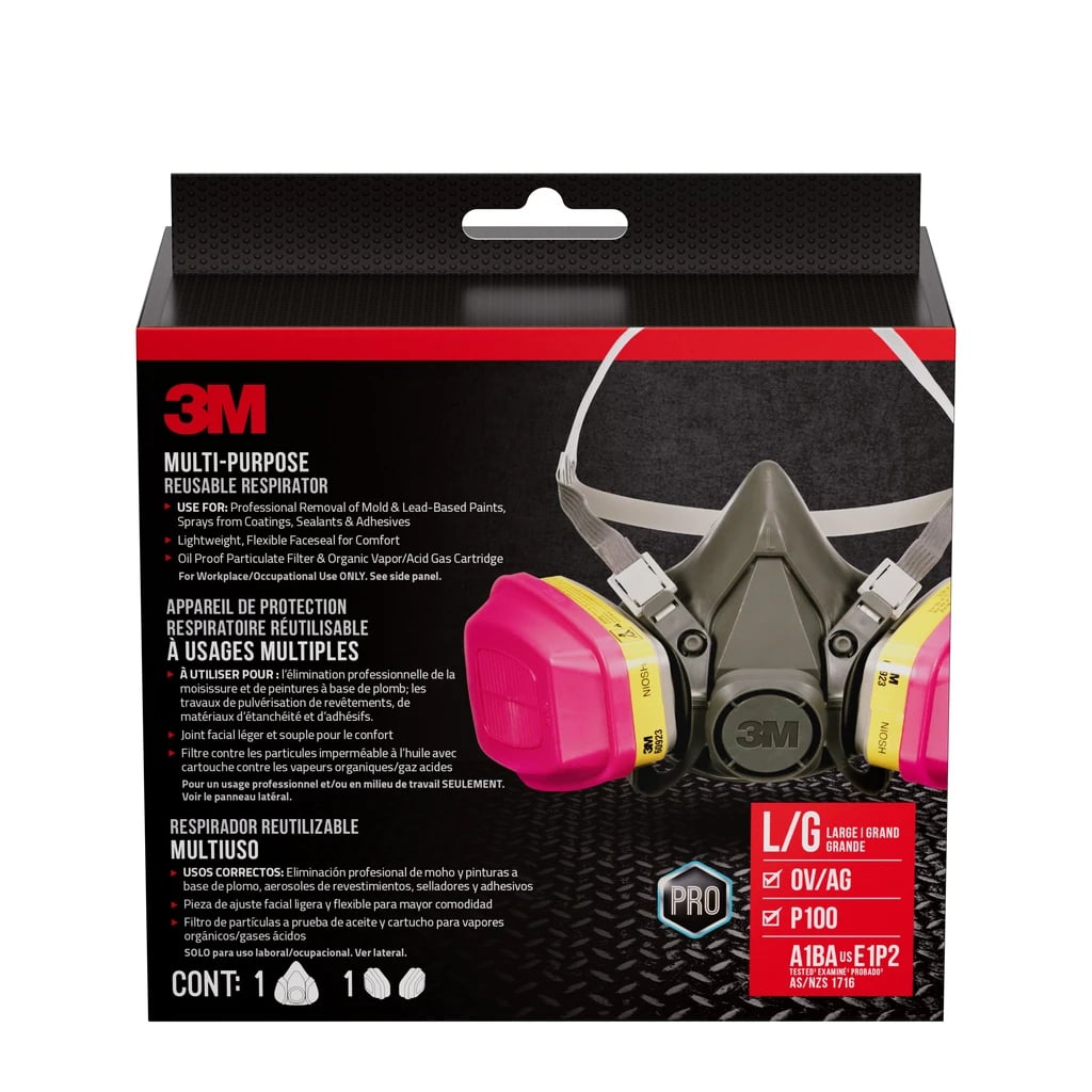 142-63023H1-DC Multi-Purpose Reusable Respirator - Large