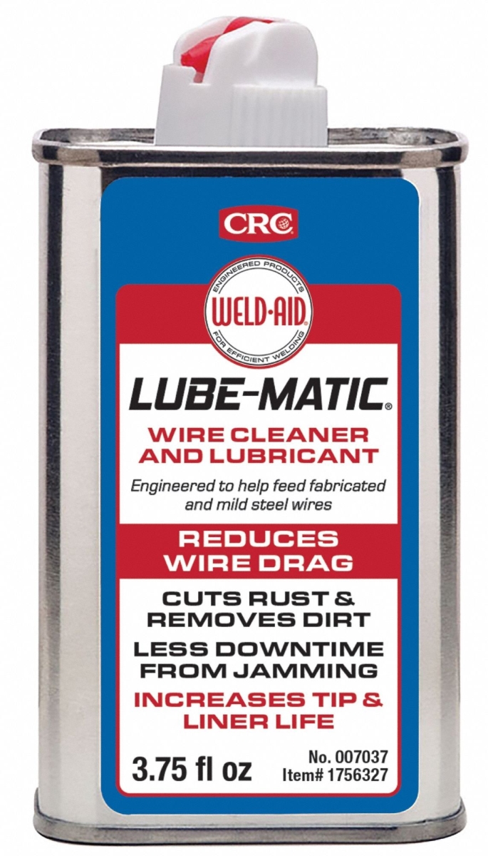 125-007037 3.75 oz Weld-Aid Lube-Matic Wire Cleaner & Lubricant