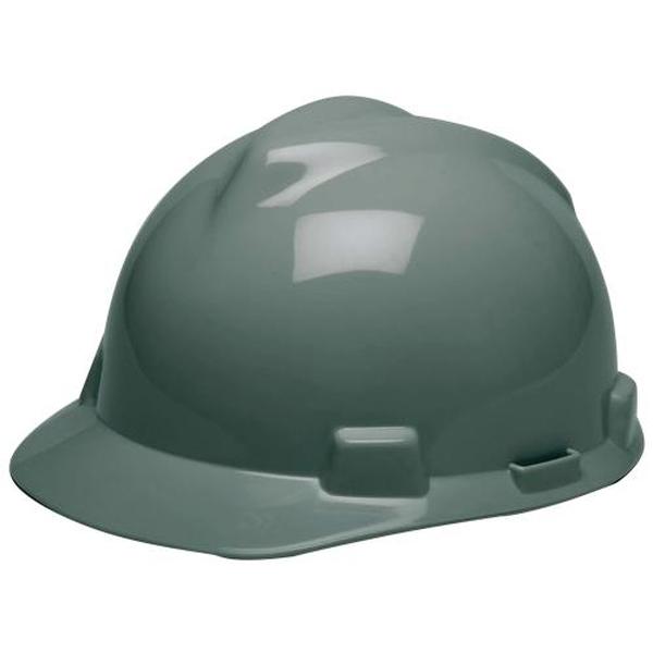 454-486159 V-Gard Hard Cap with Staz-On Suspension, Gray - Large