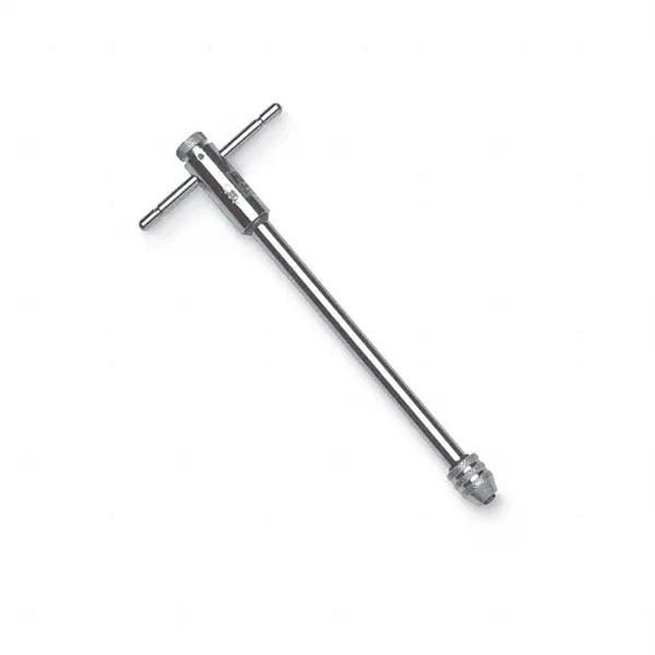 585-21110 No.0-0.25 in. T-Handle Ratcheting Tap Wrench - 10 in.