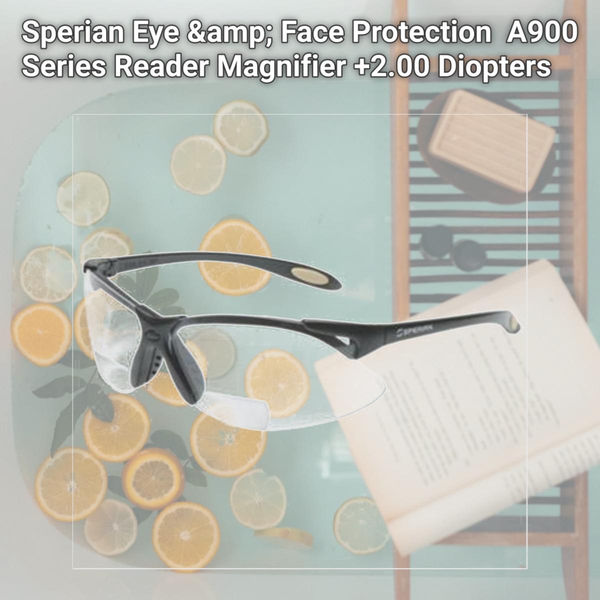 Picture of Sperian Eye &amp; Face Protection 812-A951 A900 Series Reader Magnifier +2.00 Diopters