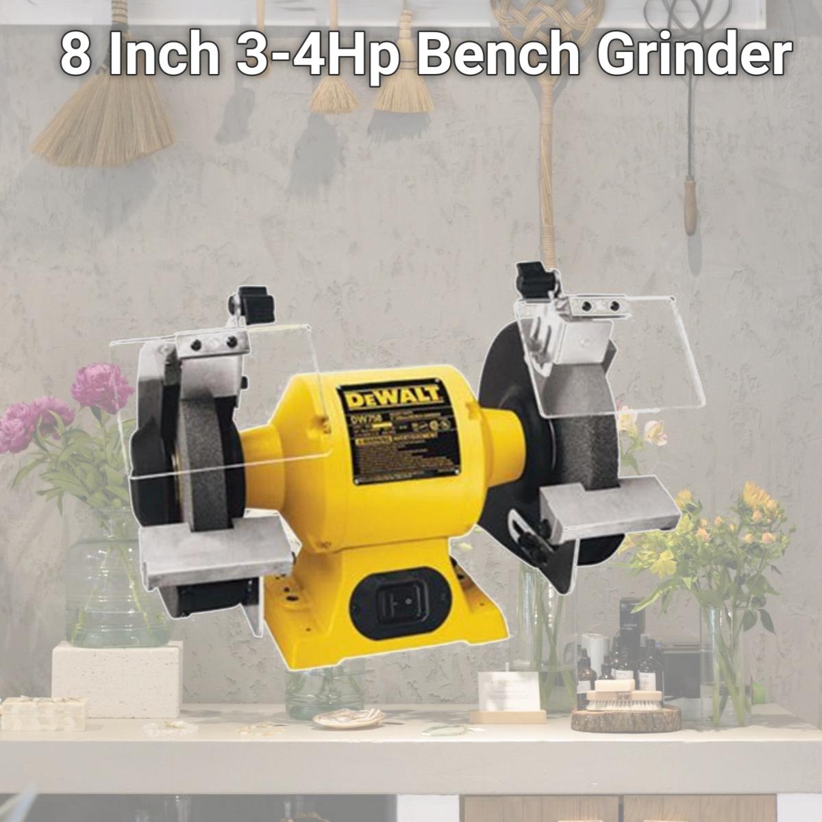 Picture of DeWalt 115-DW758 8 Inch 3-4Hp Bench Grinder
