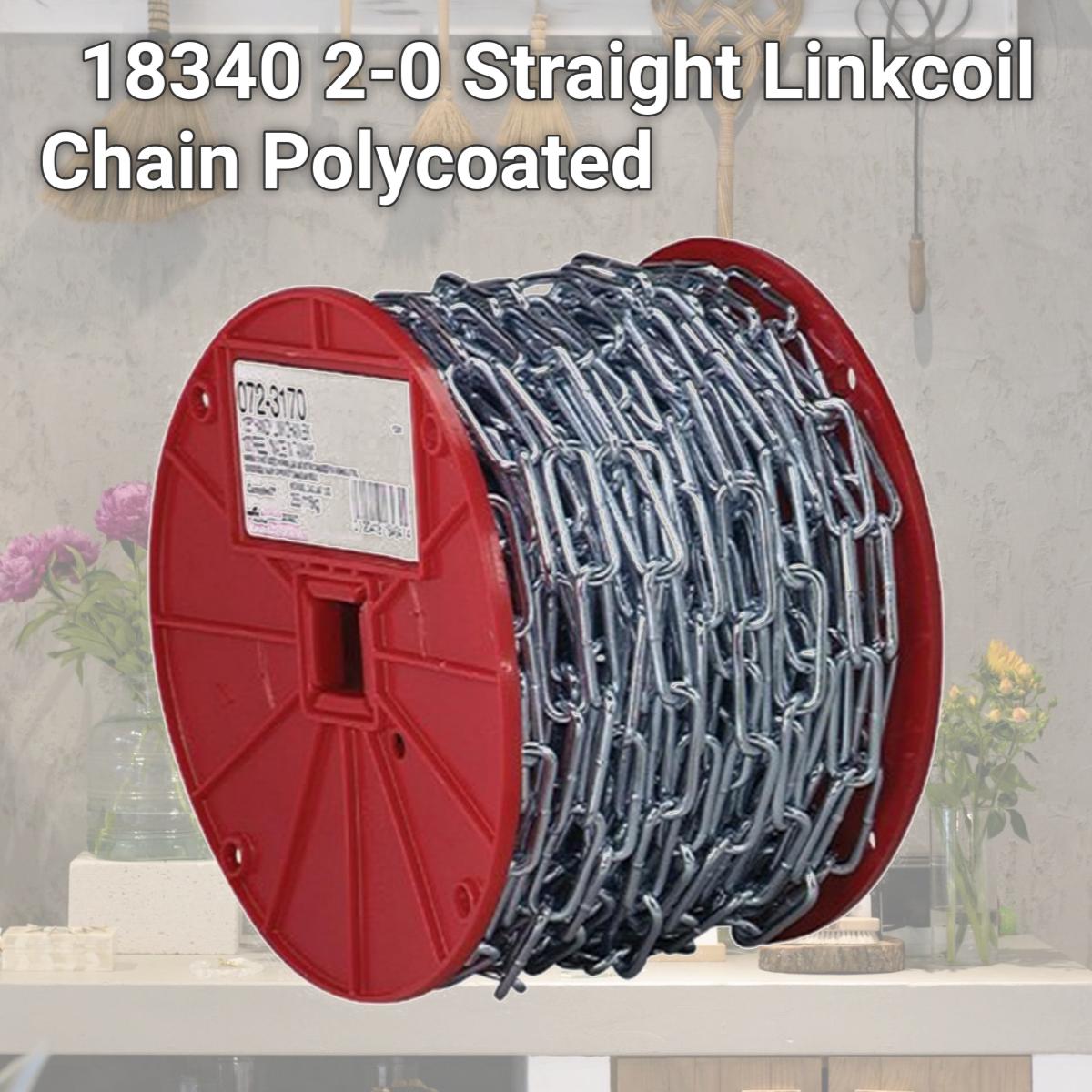 Picture of Cooper Hand Tools Campbell 193-PD0722627 18340 2-0 Straight Linkcoil Chain Polycoated