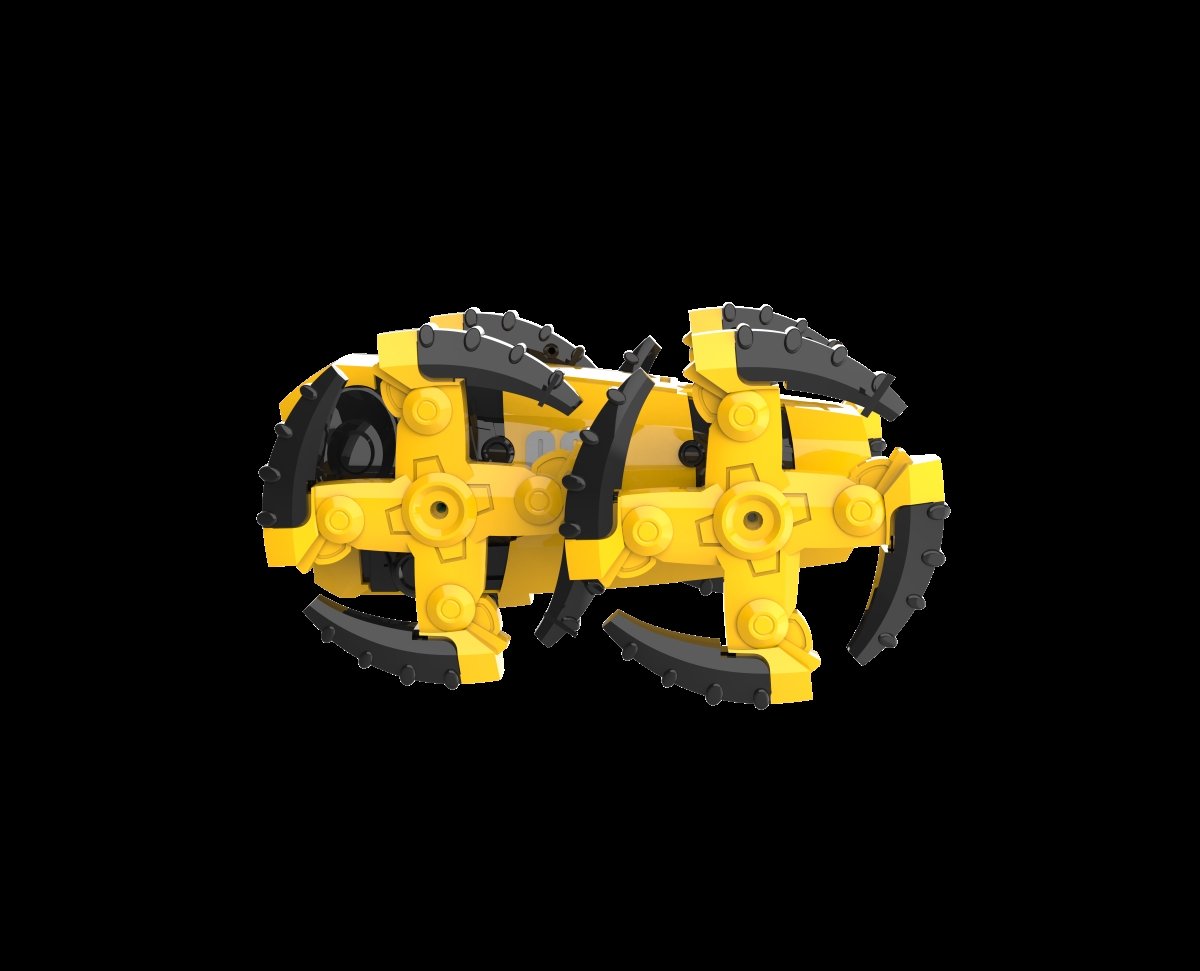 Picture of OWI OWI-992 Agent Robot Kit, Yellow