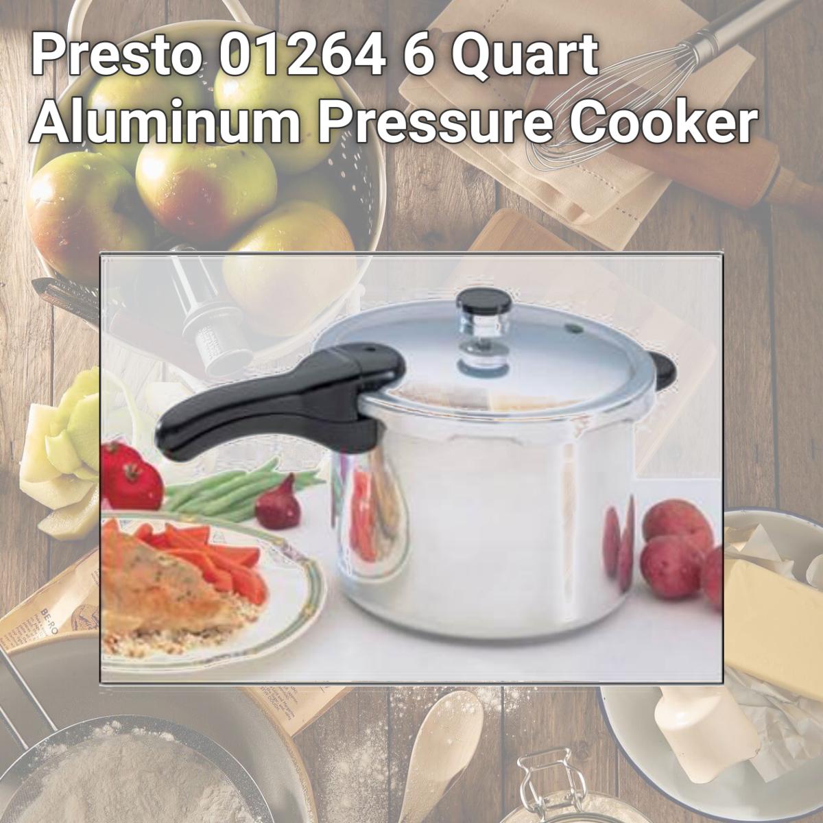 Picture of Presto 01264 6 Quart Aluminum Pressure Cooker