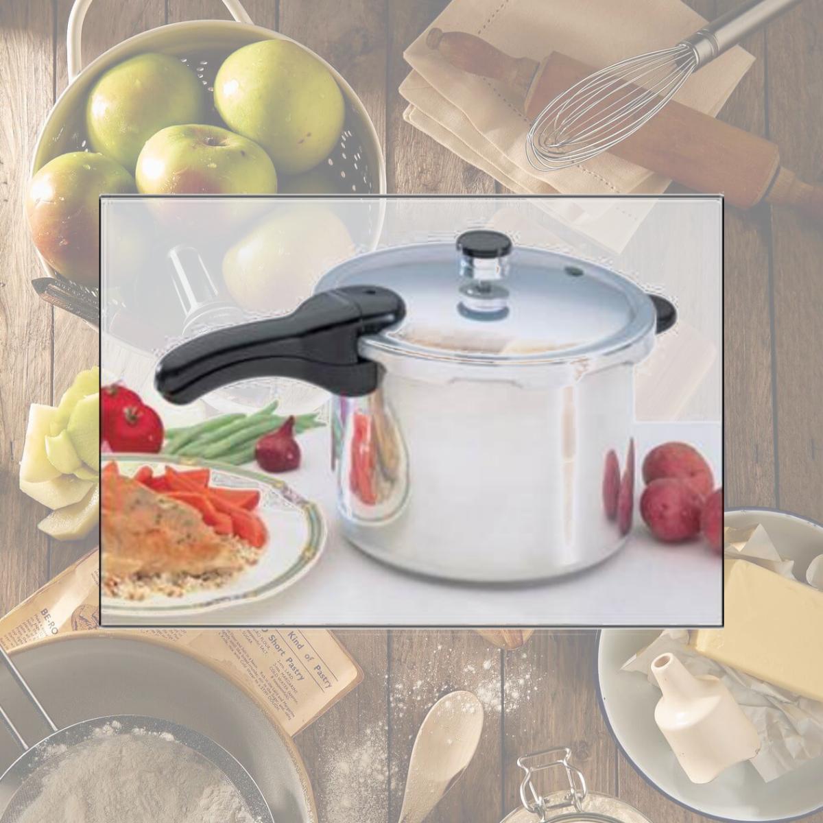 Picture of Presto 01264 6 Quart Aluminum Pressure Cooker