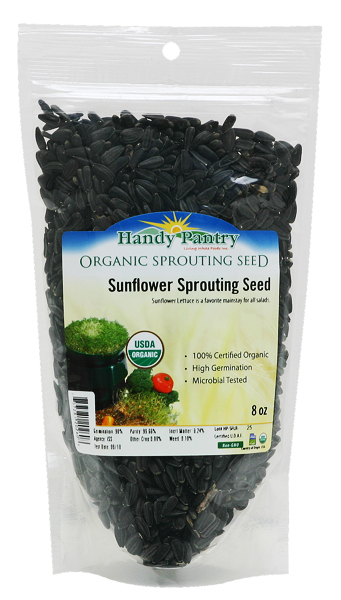 Sun-60 8 Oz Sunflower Sprouting Seeds