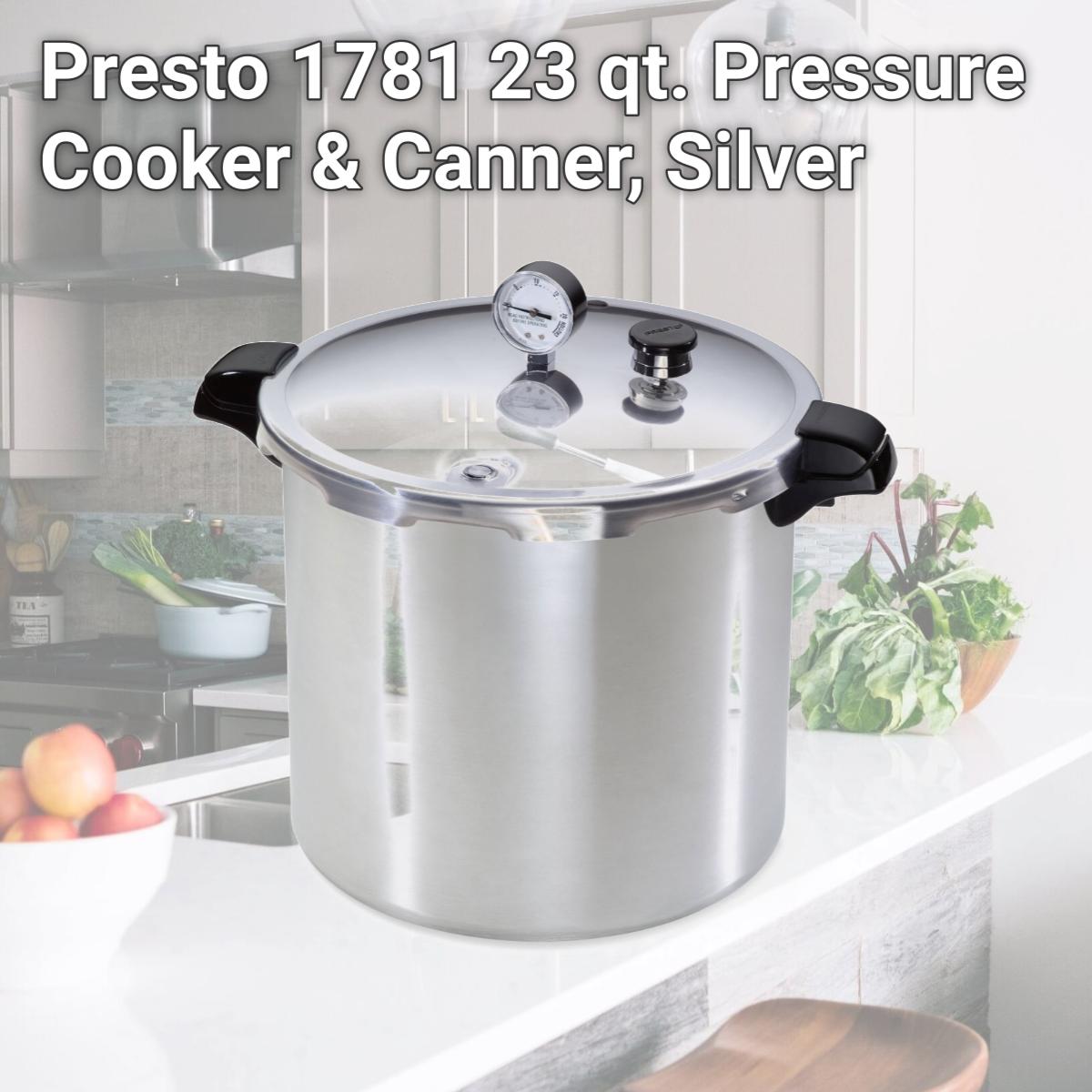 Picture of Presto 1781 23 qt. Pressure Cooker & Canner, Silver