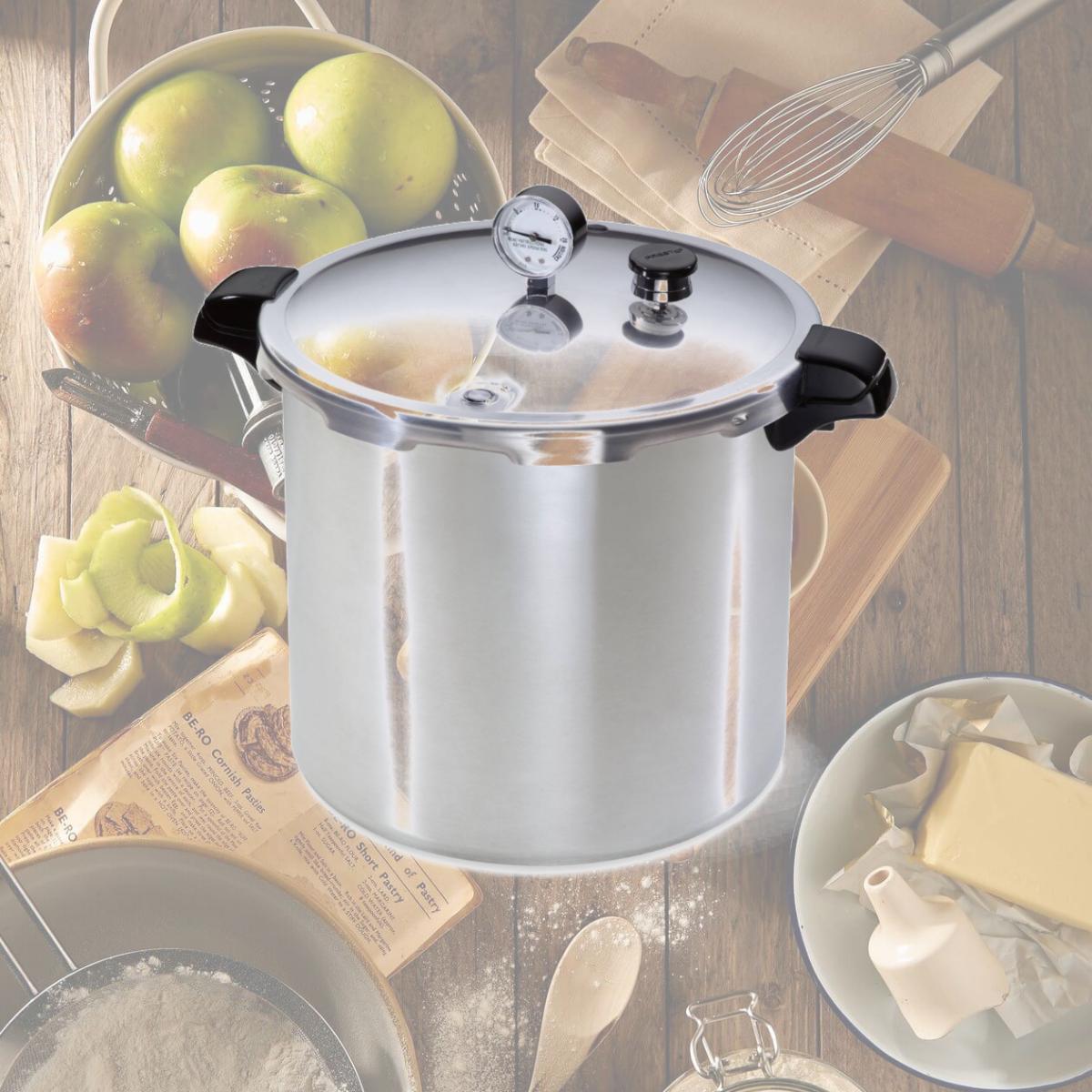 Picture of Presto 1781 23 qt. Pressure Cooker & Canner, Silver