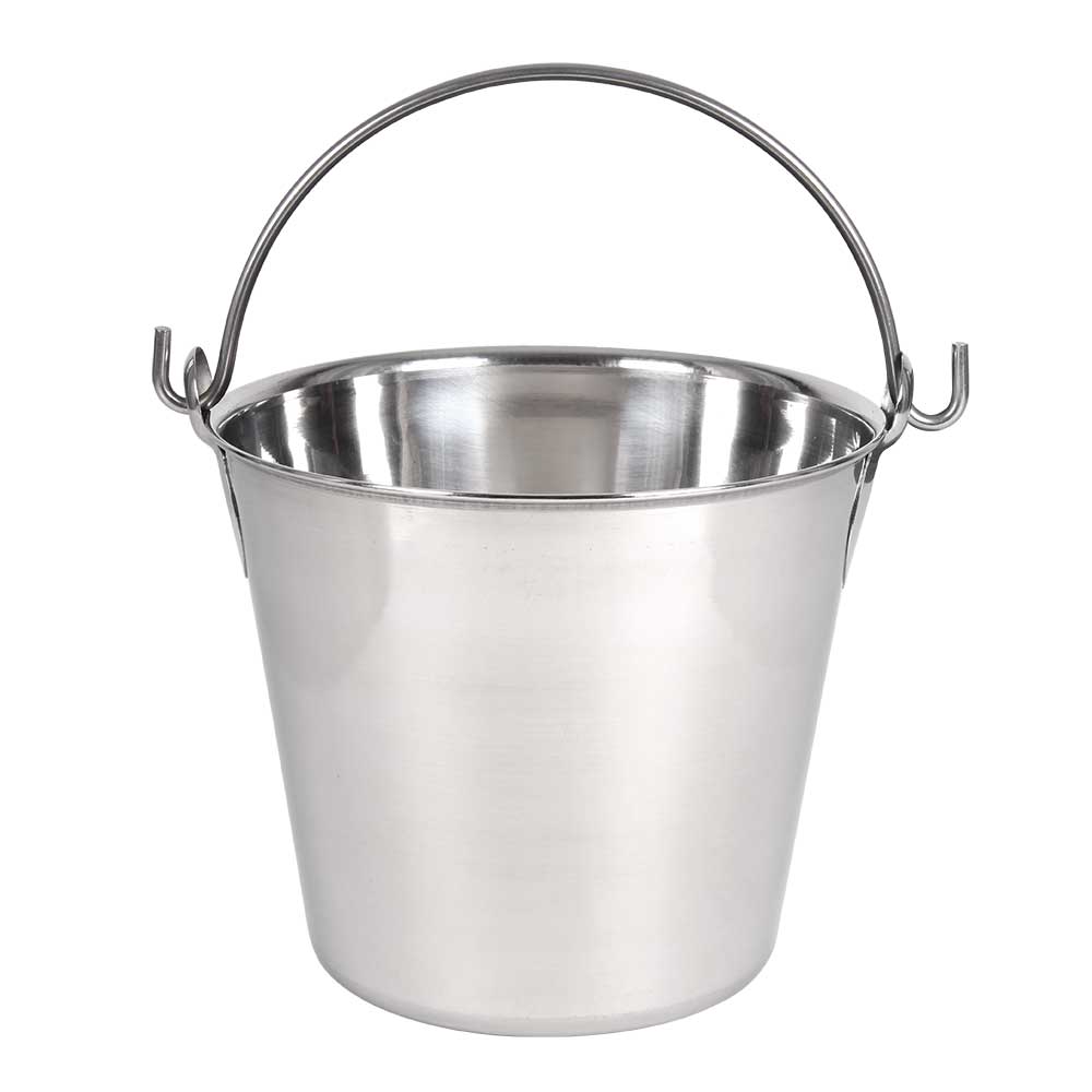 Pes-3 3 Qt. Stainless Steel Pail, Silver & Gray