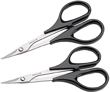65503ky Black & Silver Shop Scissors Set