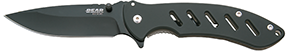 75741 5 In. Black Brisk 1.0 Folder Black Knife