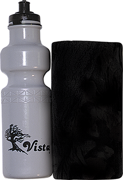 Western Recreation 54505807 28 Oz Black & Grey Vista Water Bottle With Carrier