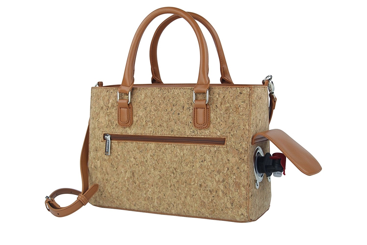 8220-cr Drink Purse-insulated Drink Purse With Bladder Bag, Cork