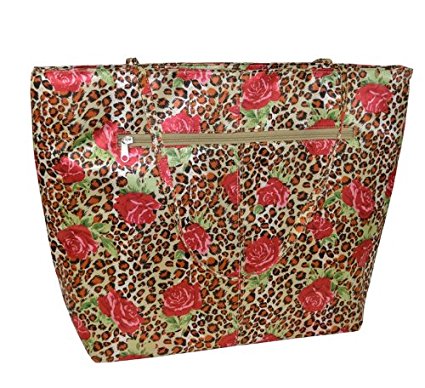 3043-rr Bella Sac-insulated Tote, Red Rose - Large