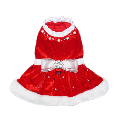 Pnpd-xxs Noella Santa Dress, Red - 2xs