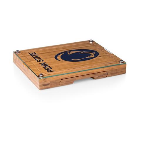 919-00-505-494-0 Penn State Nittany Lions - Concerto Bamboo Cutting Board, Tray & Cheese Tools Set