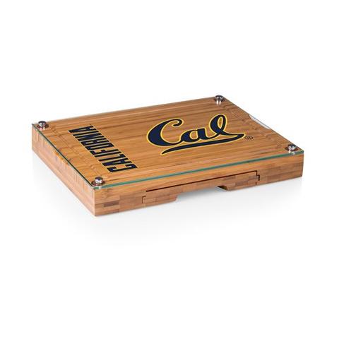 919-00-505-074-0 Cal Bears - Concerto Bamboo Cutting Board, Tray & Cheese Tools Set