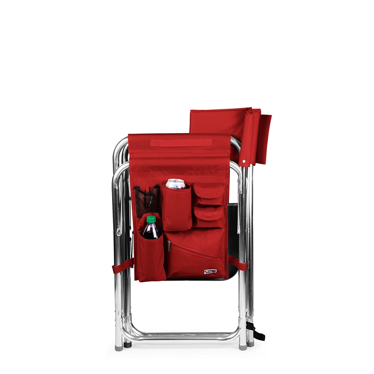 Oniva 810-17-406-000-0 Outdoor Directors Chair - Red & Black Buffalo Plaid