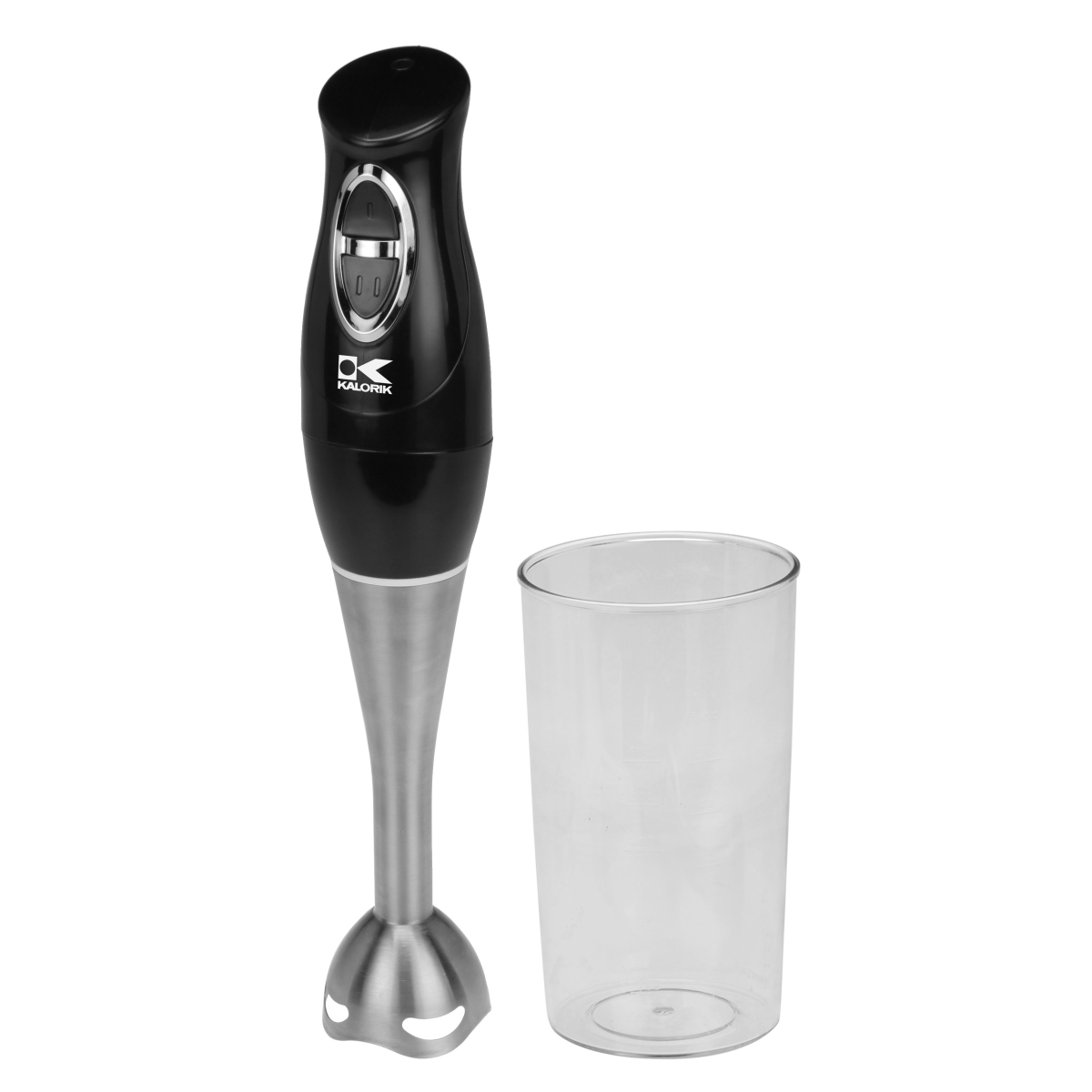 848052002043 Black & Stainless Steel Stick Mixer Plus Mixing Cup