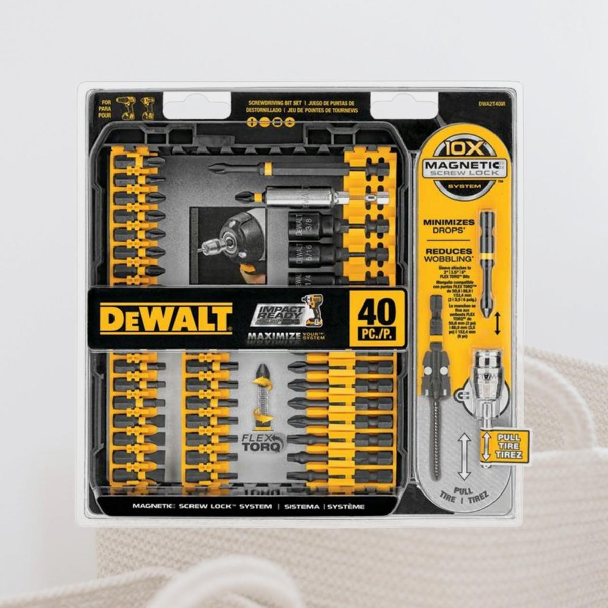 Picture of Dewalt Dwa2t40ir 40-piece Impact-ready Screwdriver Set