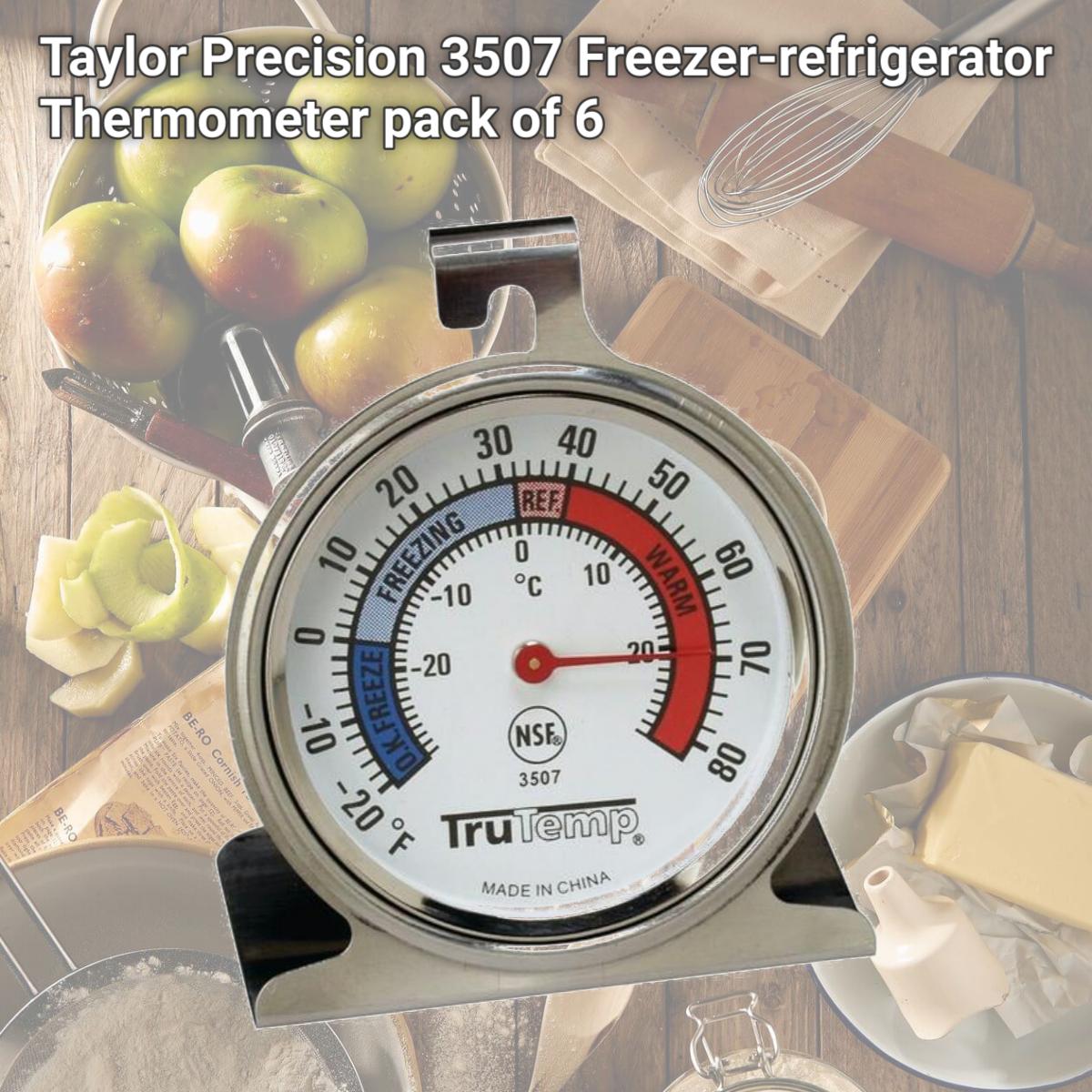 Picture of Taylor Precision 3507 Freezer-refrigerator Thermometer 