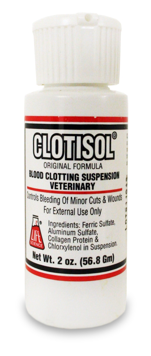 19013 2 Oz Clotisol Original Formula Blood Clotting Suspension