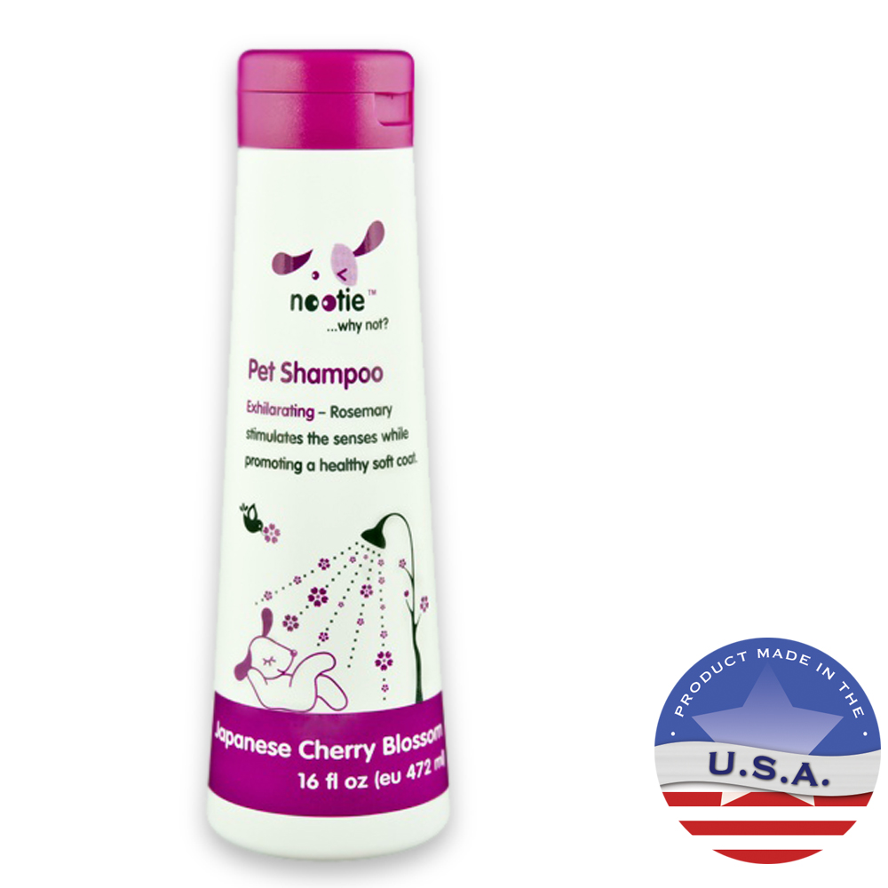 013noo-s1612 16 Oz Japanese Cherry Blossom Exhilarating Pet Shampoo