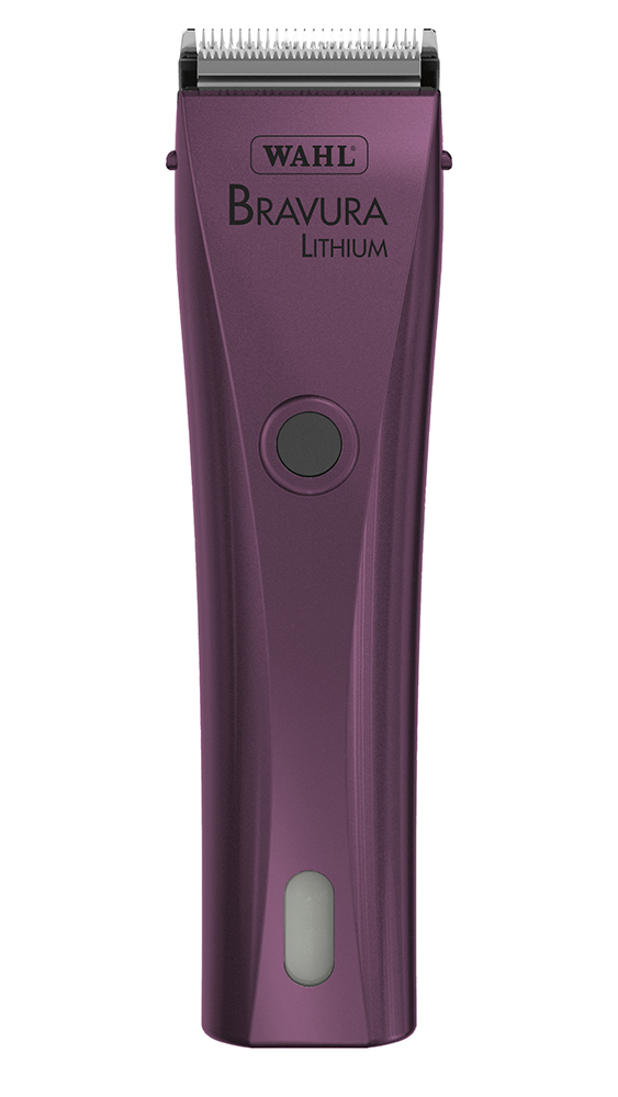 Bravura Lithium Ion Cord & Cordless Clipper, Purple