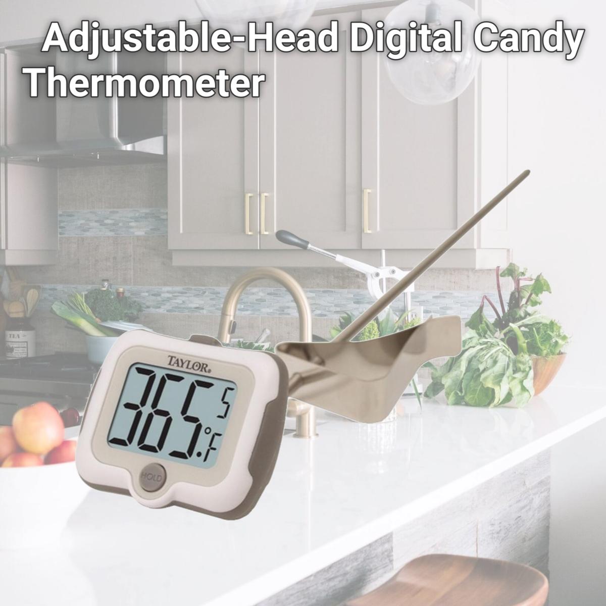 Picture of Taylor 9839-15 Adjustable-Head Digital Candy Thermometer