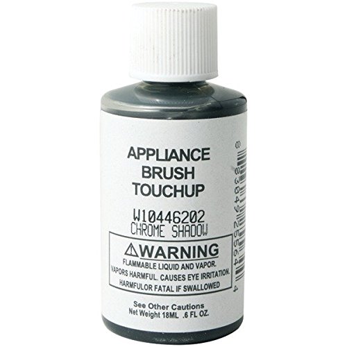Generic W10446202appliance Brush-on Touch-up Paint, Chrome Shadow