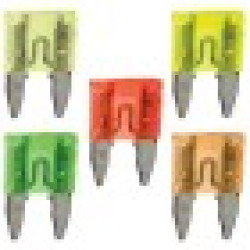 Atm10a 10a Mini Fuses, Pack Of 25